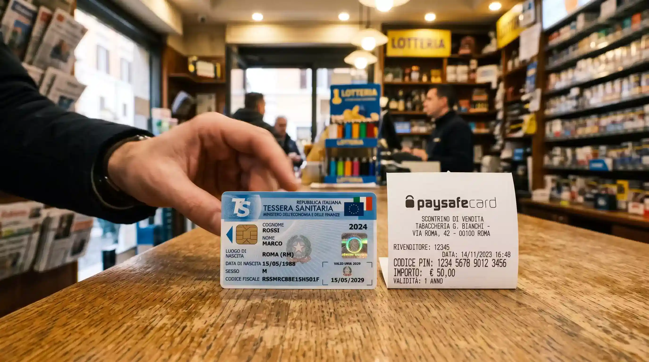 Codice fiscale obbligatorio per Paysafecard in Italia | Quotacode